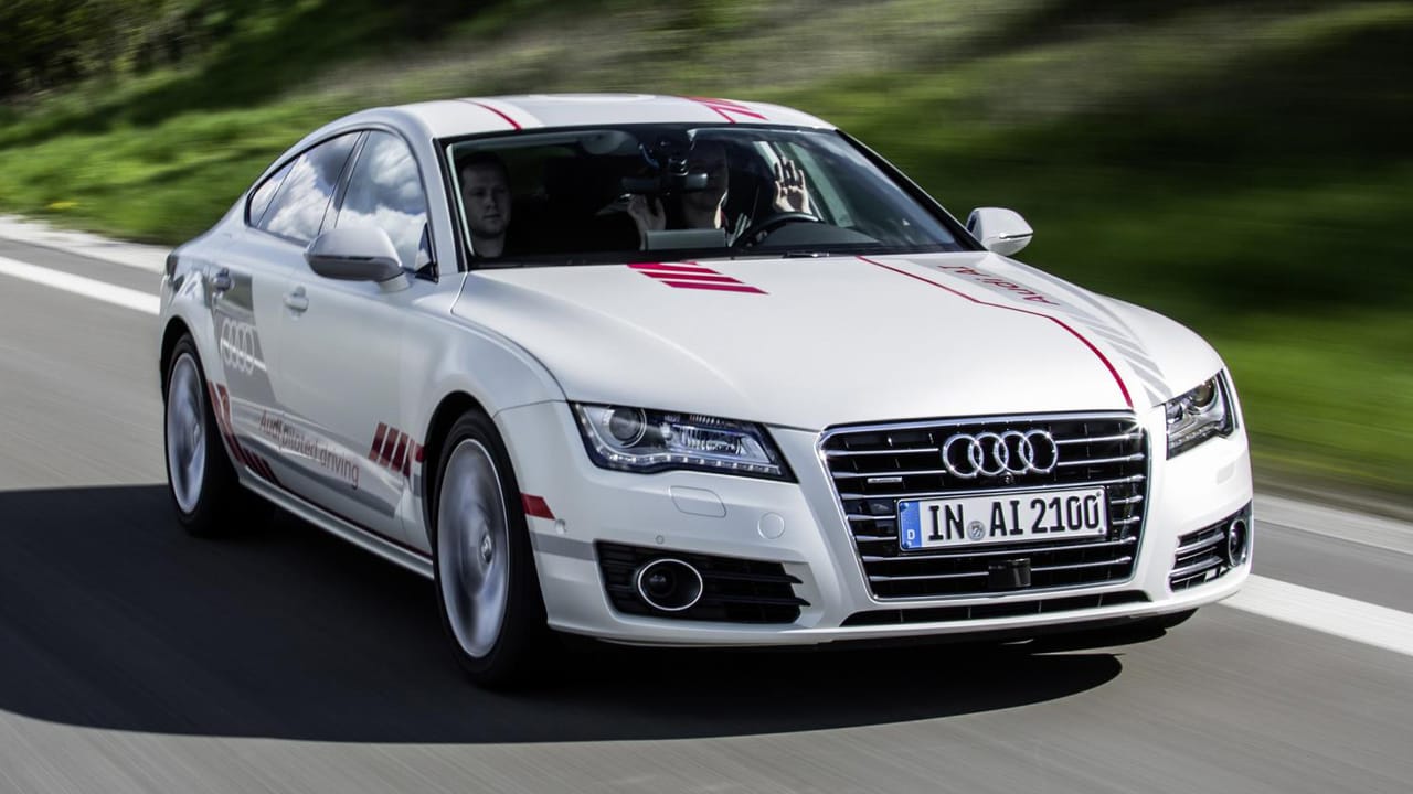 Top Gear apos;drivesapos; semi autonomous Audi A7 Top Gear