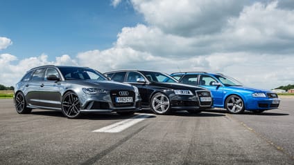 Progress report: 2002 Audi RS6 vs 2008 RS6 vs 2013 RS6