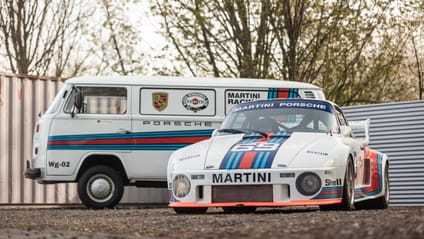 Porsche 934/5 VW transporter Martini livery