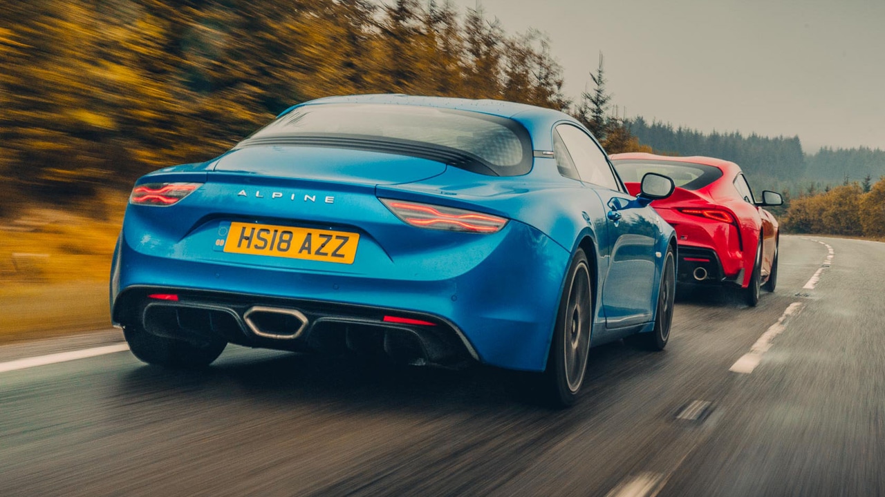Supra or Alpine: which one would you choose? | Top Gear