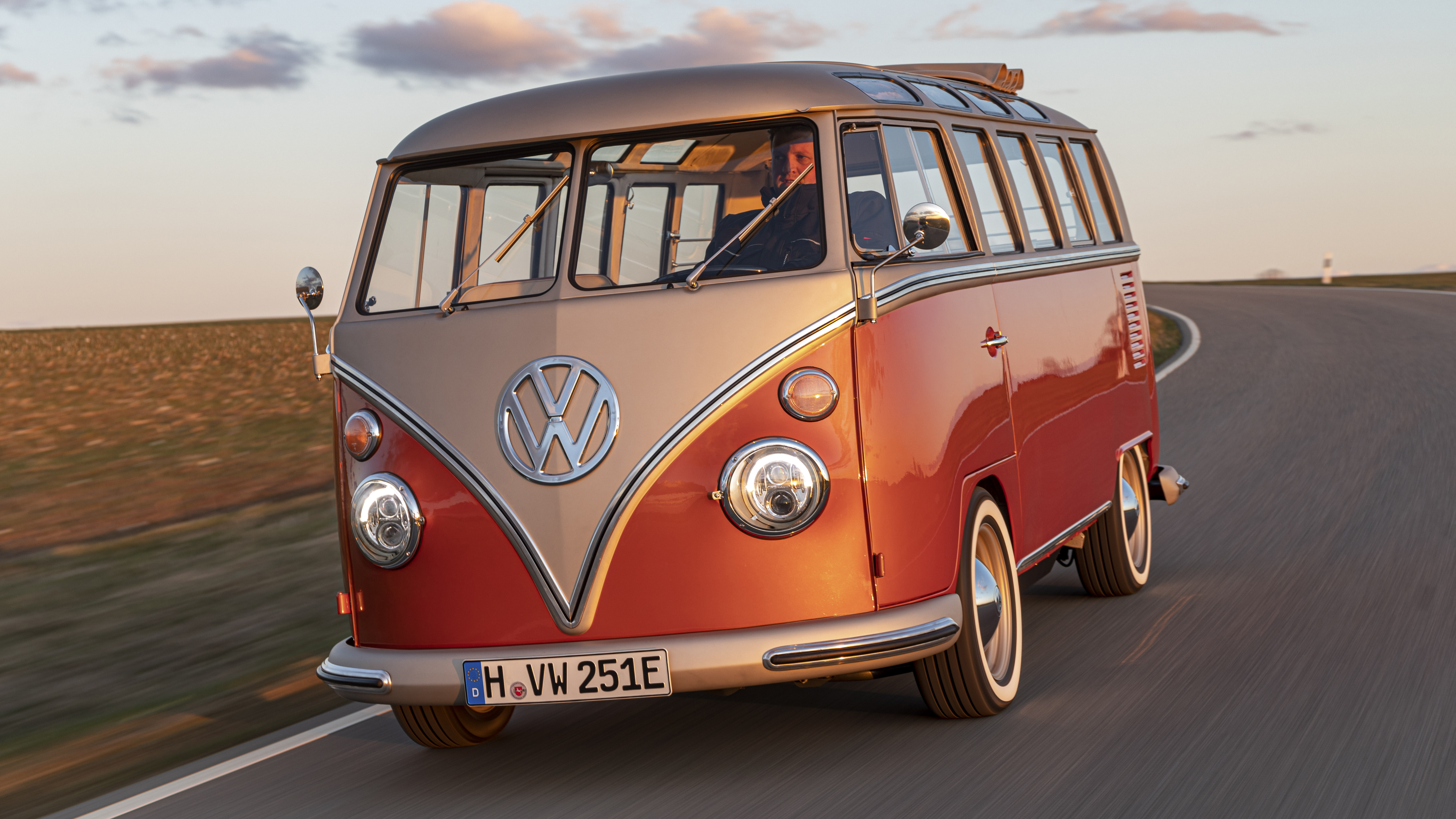 The VW e-BULLI Concept is an incredible retro EV van