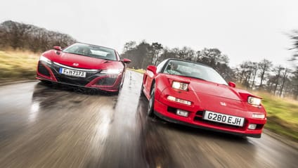 Honda NSX new vs Honda NSX old