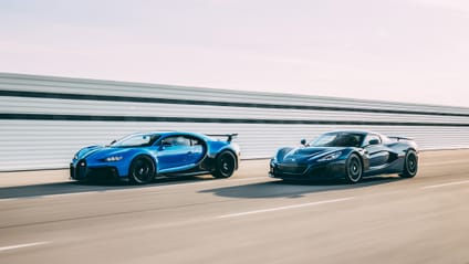 Rimac Nevera and Bugatti Chiron as Rimac and Bugatti join forces