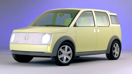 Ford 24-7 Wagon concept shown at 2000 Detroit motor show
