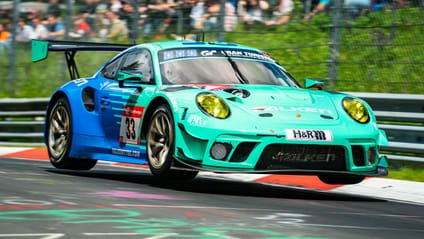 Falken Motorsports Porsche 911 at the Nurburgring