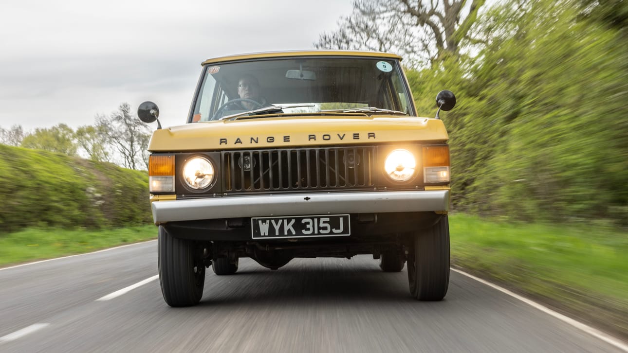 Driving all five generations of the Range Rover charting the rise of