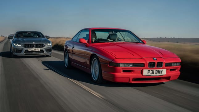 Progress report: 2023 BMW M8 Competition vs 1997 BMW 8 Series | Top Gear