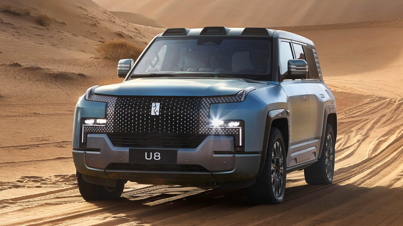 Look out Land Rover: the floating, tank-turning Yangwang U8 is coming ...