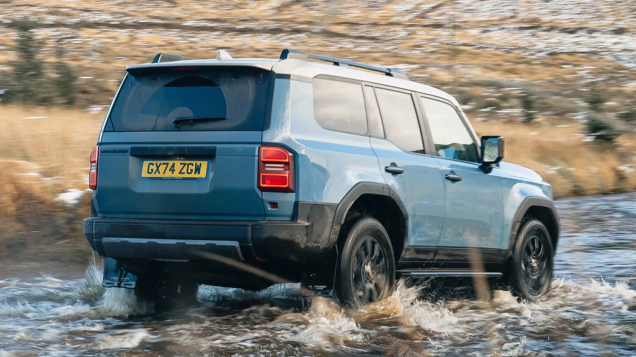 Off-road vehicle in action