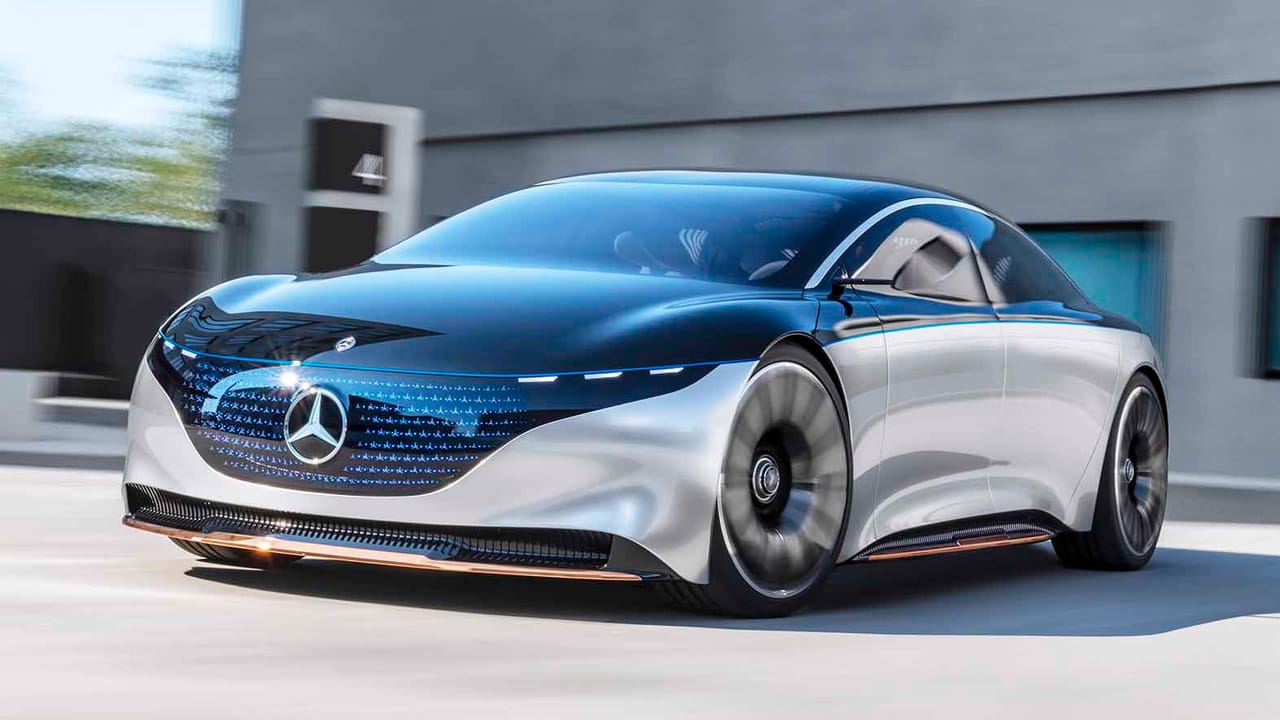 Mercedes EQS Concept Car