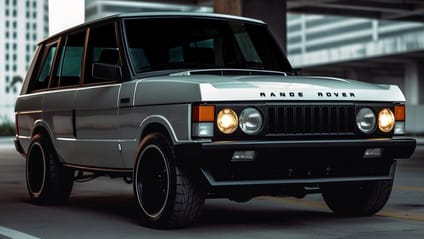 Range Rover Sport reimagined by AI