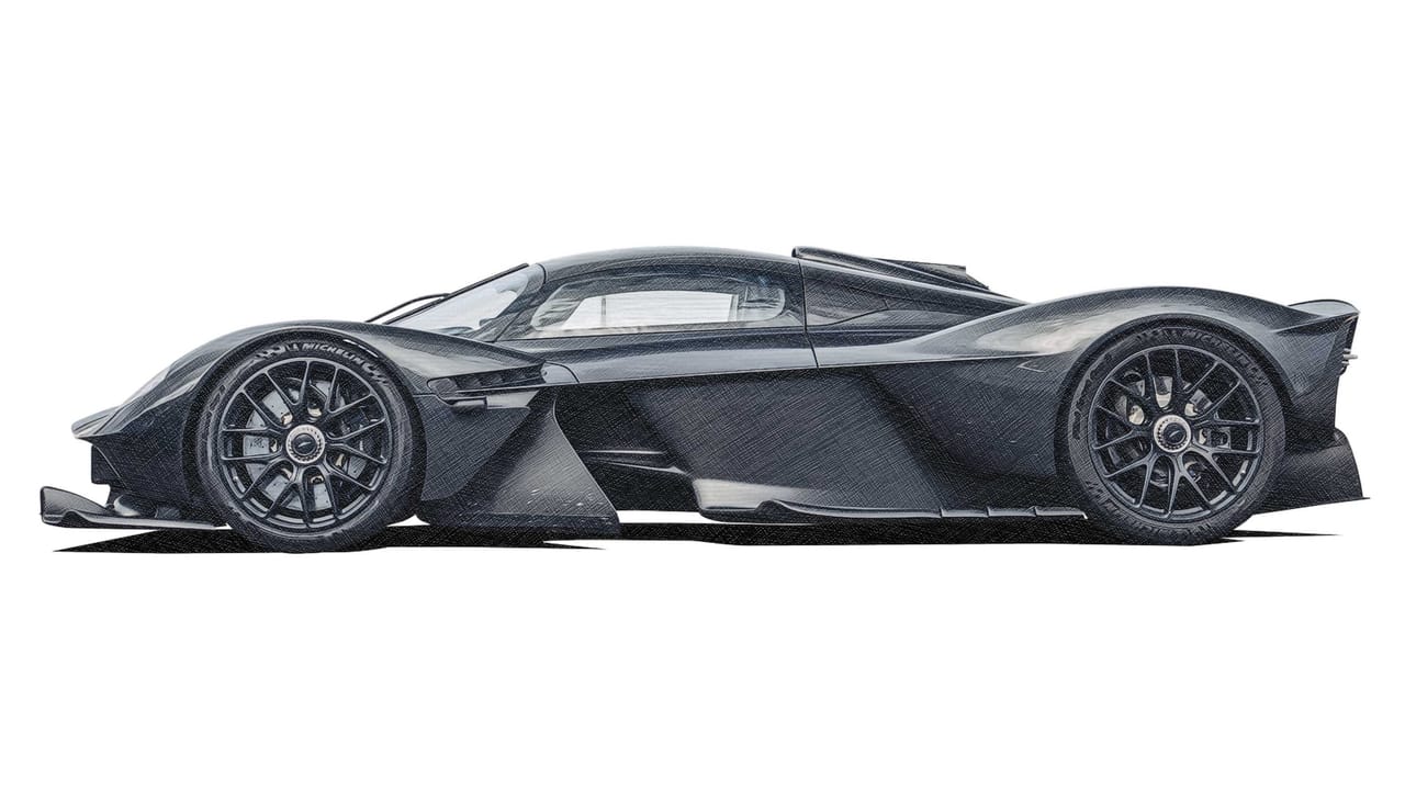 Aston Martin Valkyrie V12 F1 Road Car