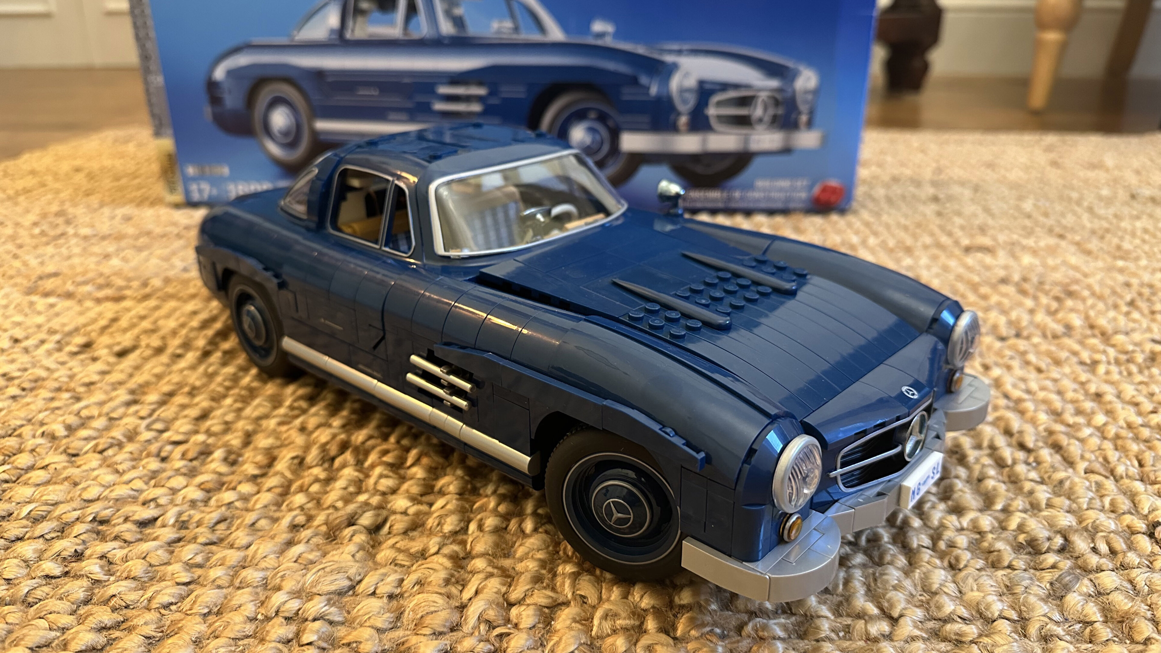 We built Mattel's new 1,600-piece Merc 300 SL and lived to tell