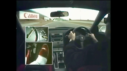 Ayrton Senna Honda NSX video