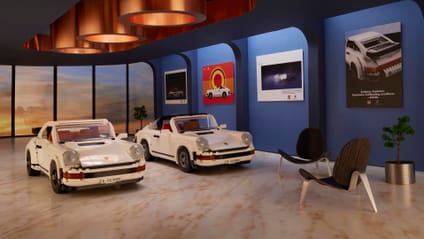 Porsche 911 Turbo Targa Lego