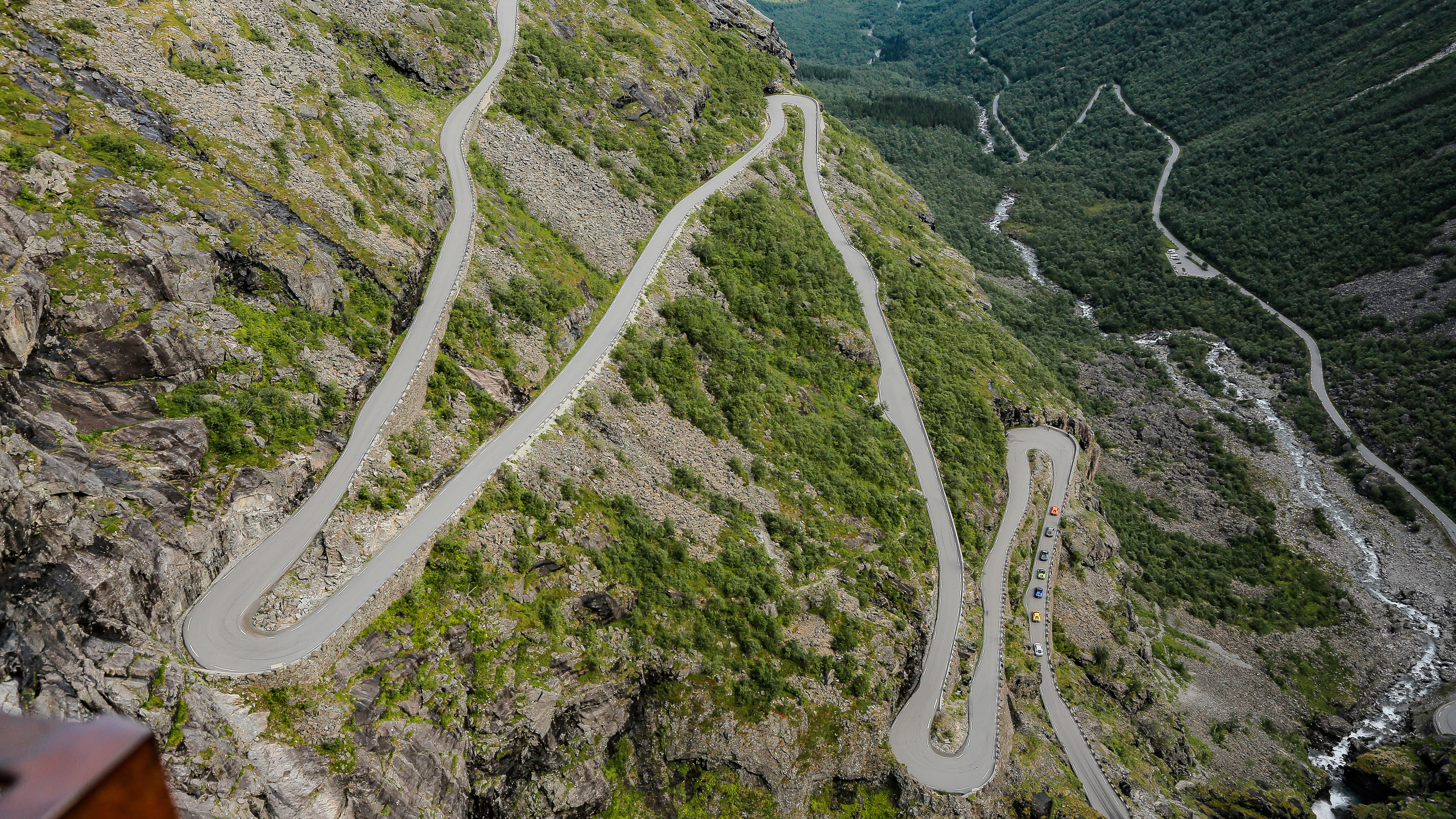 six Lamborghinis on one of the world's best roads | Top