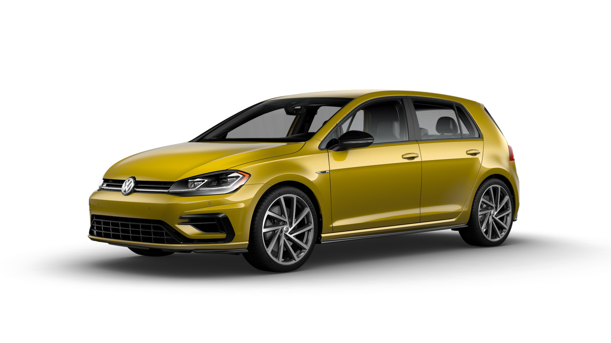 Volkswagen Golf 2020 Yellow