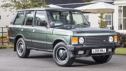 Morris Marina door handles on the Range Rover