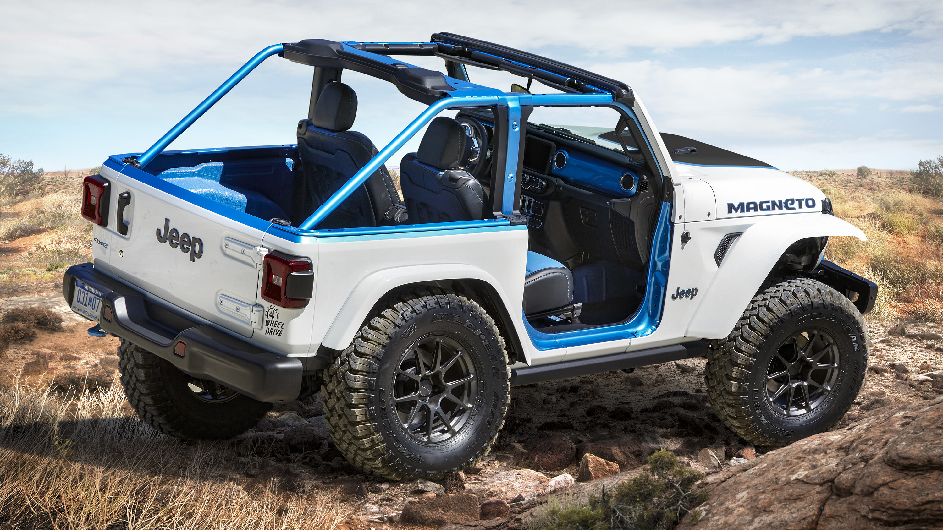 Electric jeep wrangler price store