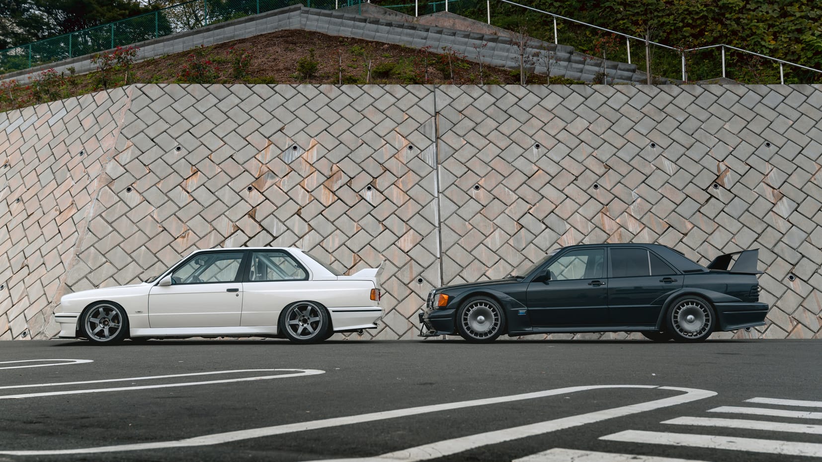 Which is better, BMW E30 M3 or Mercedes 190E? | Top Gear