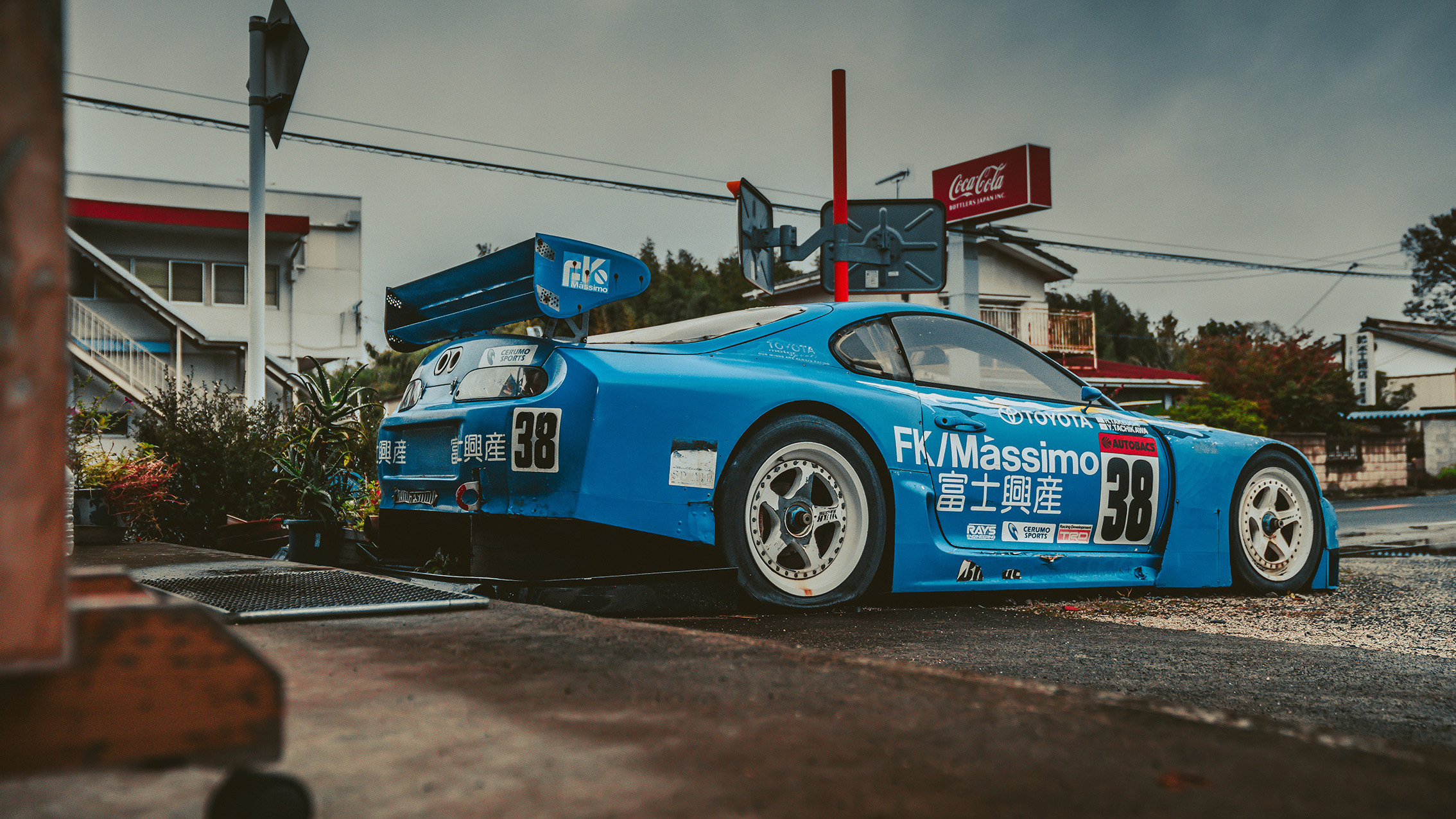 Toyota Supra gt500 Race car