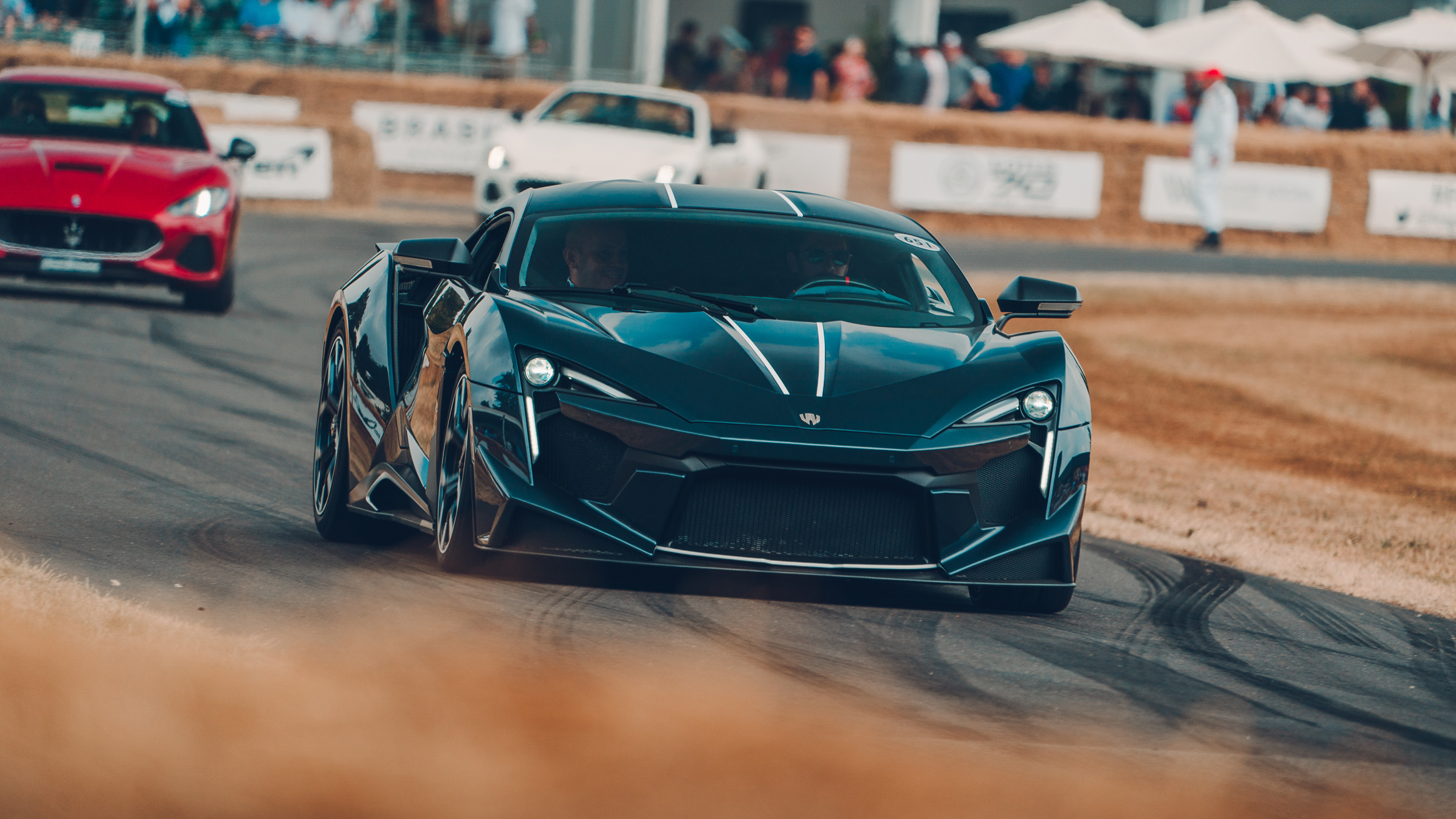 The supercars and stars of Goodwood | Top Gear