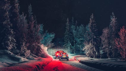 Gallery: saloons, supercars and SUVs... in the snow