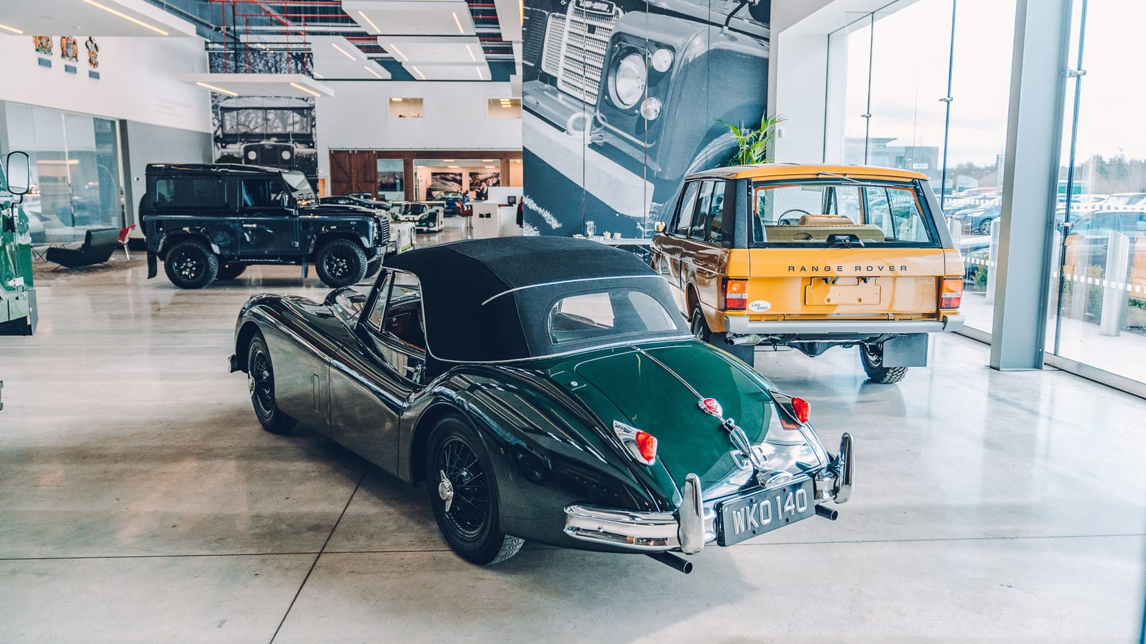 Take a look inside Jaguar Land Rover Classic's secret stash | Top Gear