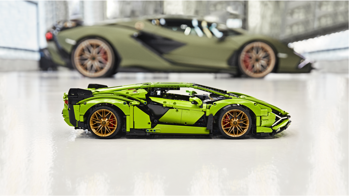 Lamborghini lego on sale real