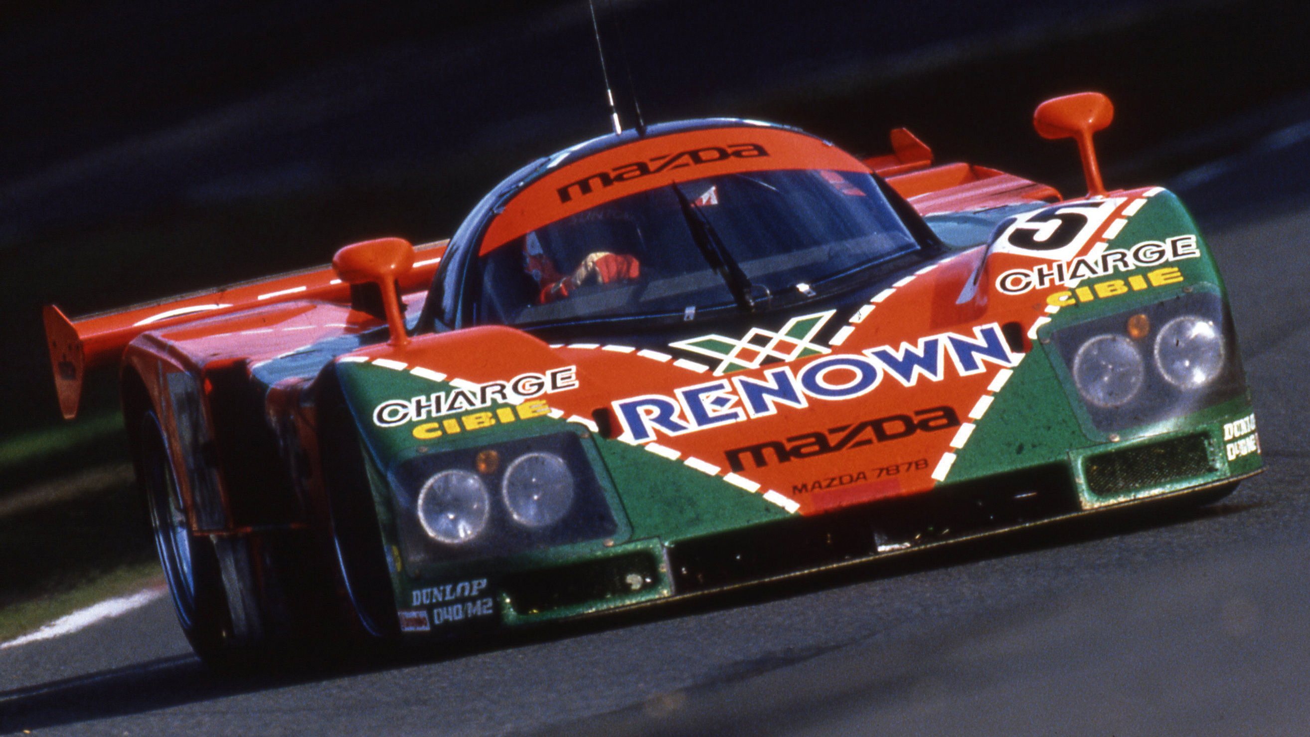 25 years ago, the amazing Mazda 787B won Le Mans. Now listen to it