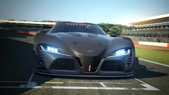 Drive the Toyota FT-1 Concept Coupé in Gran Turismo®6 