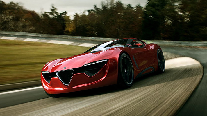Should Alfa Build This 6c Supercar Top Gear