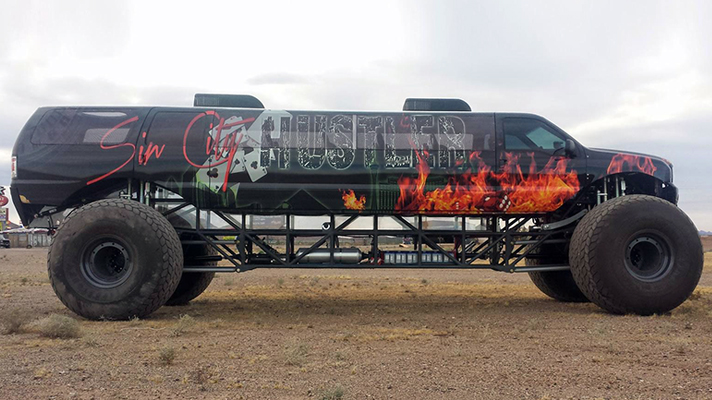 For sale: 12-seat, 700bhp monster truck | Top Gear