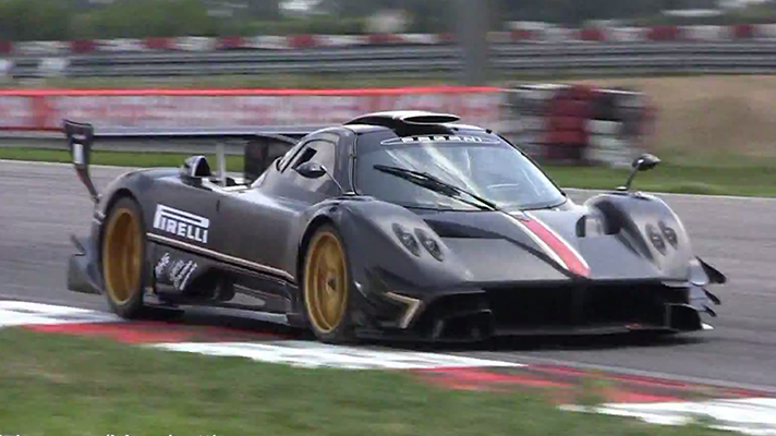 Watch The Pagani Zonda Revolucion On Track Top Gear