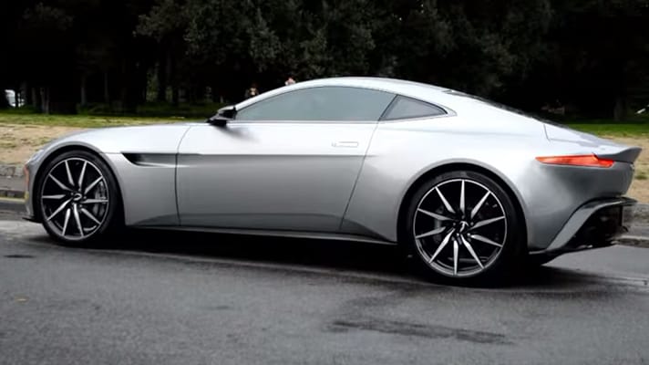 Aston's DB10 spotted in Rome | Top Gear