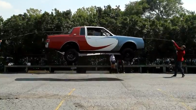 Video of the day: car jumps rope | Top Gear