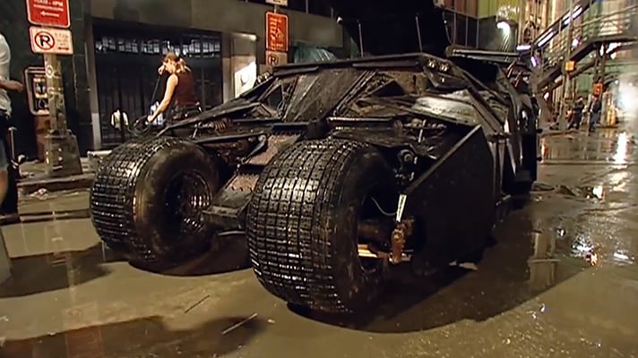 Video: Batman nearly lost his Batmobile | Top Gear