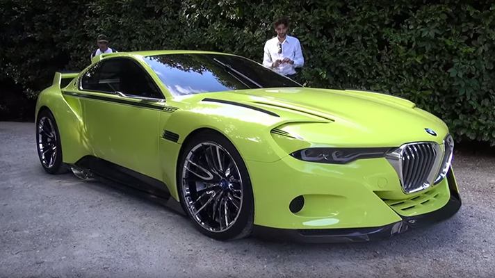 Listen To The Bmw Csl Hommage Concept Top Gear