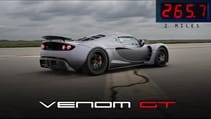 Venom GT Runs 0 to 265.7 mph in 2 Miles