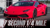 Underground Racing TT Lamborghini Huracan 7.80 1/4 Mile Pass