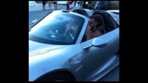 Porsche 918 Spyder Crash