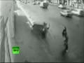 Lucky man almost hit by car, escapes carnage by inches