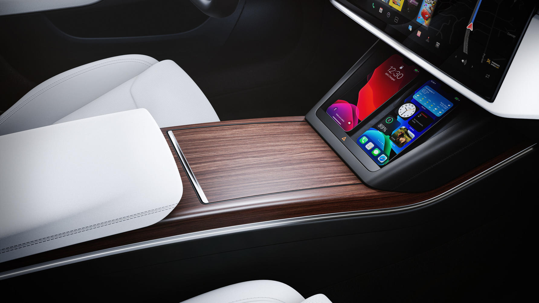 Tesla Model S Plaid interior