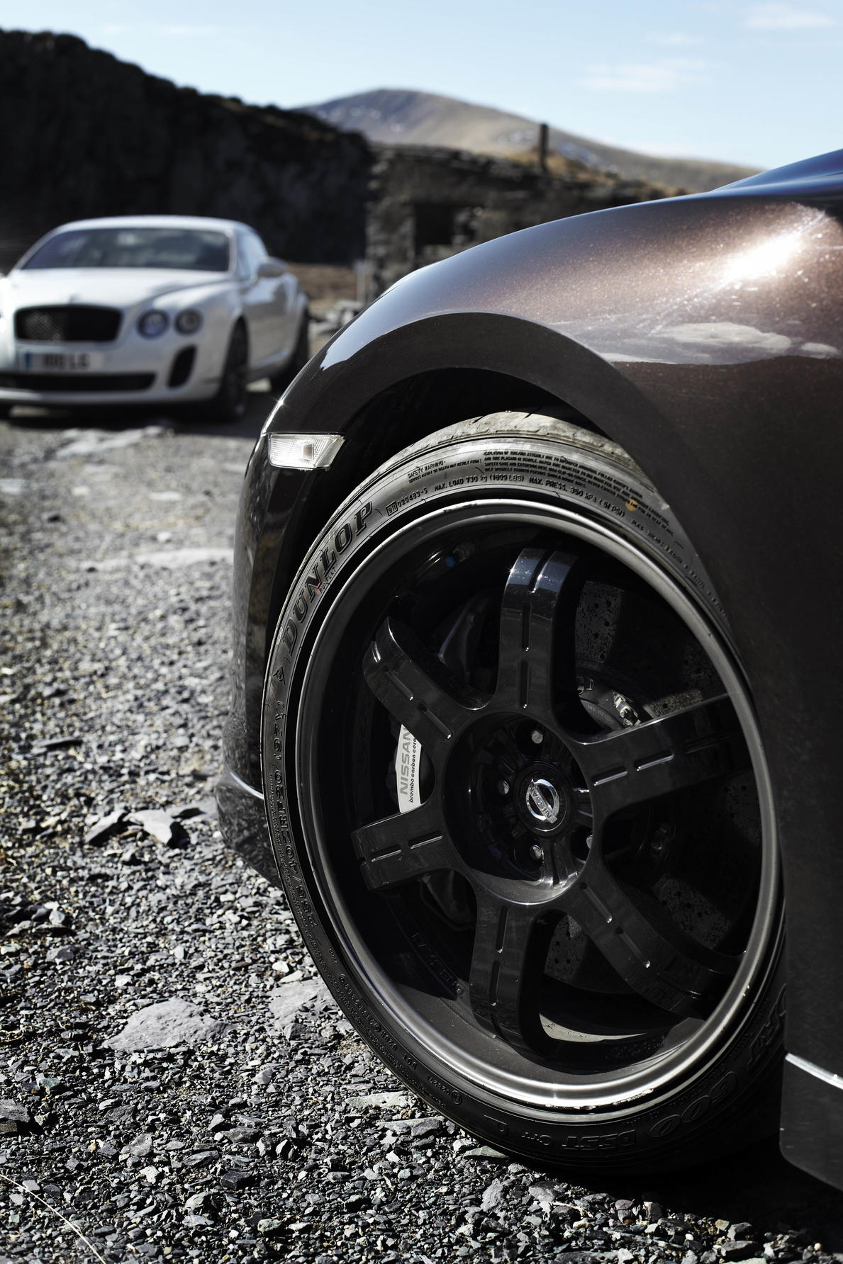 Nissan GT-R Spec V wheel Top Gear