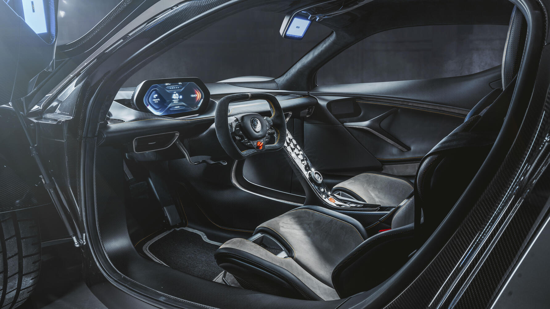 Lotus Emira steering wheel