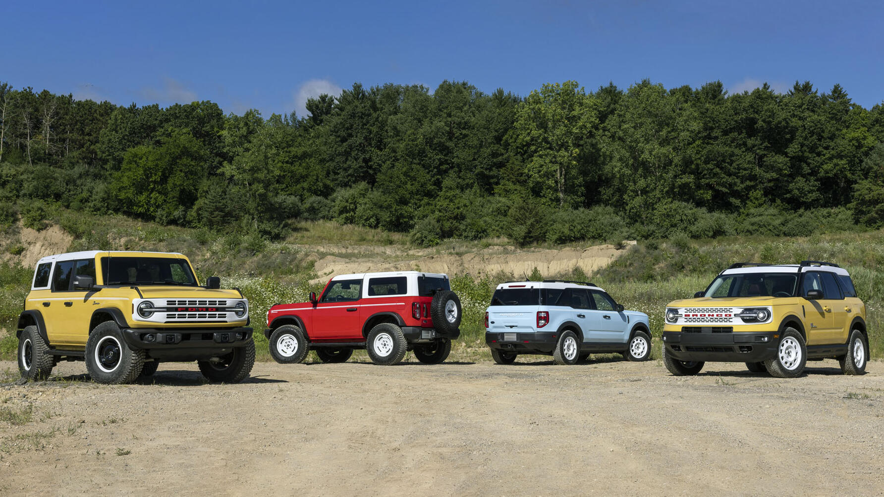 Ford Celebrates Original 1966 Bronco With New Bronco And Bronco Sport Heritage Editions