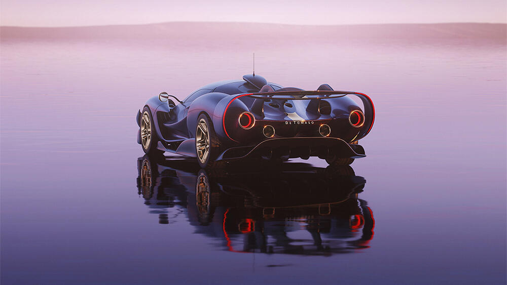 The new $3m De Tomaso P900 Top Gear