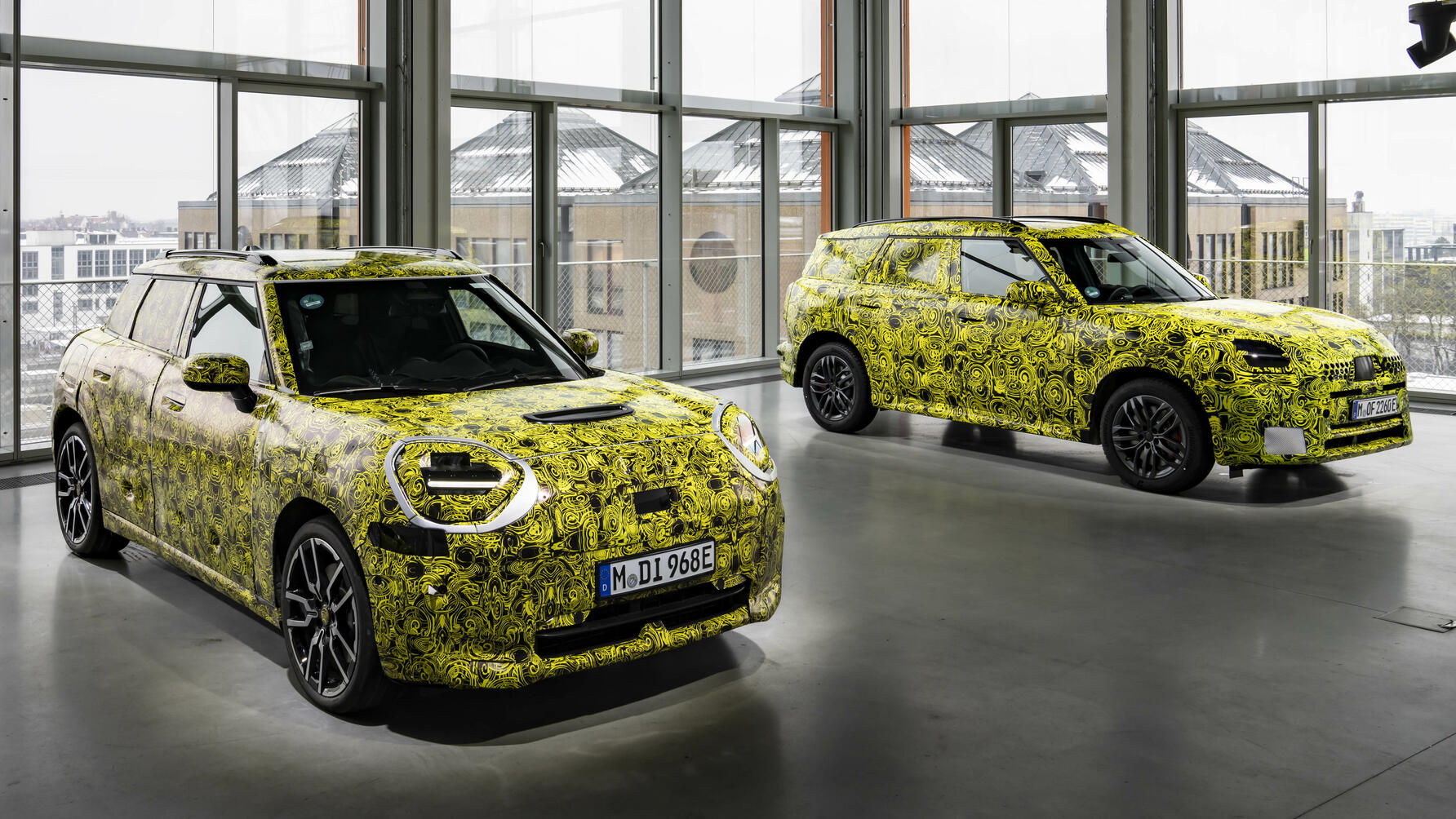 Mini Aceman and Countryman