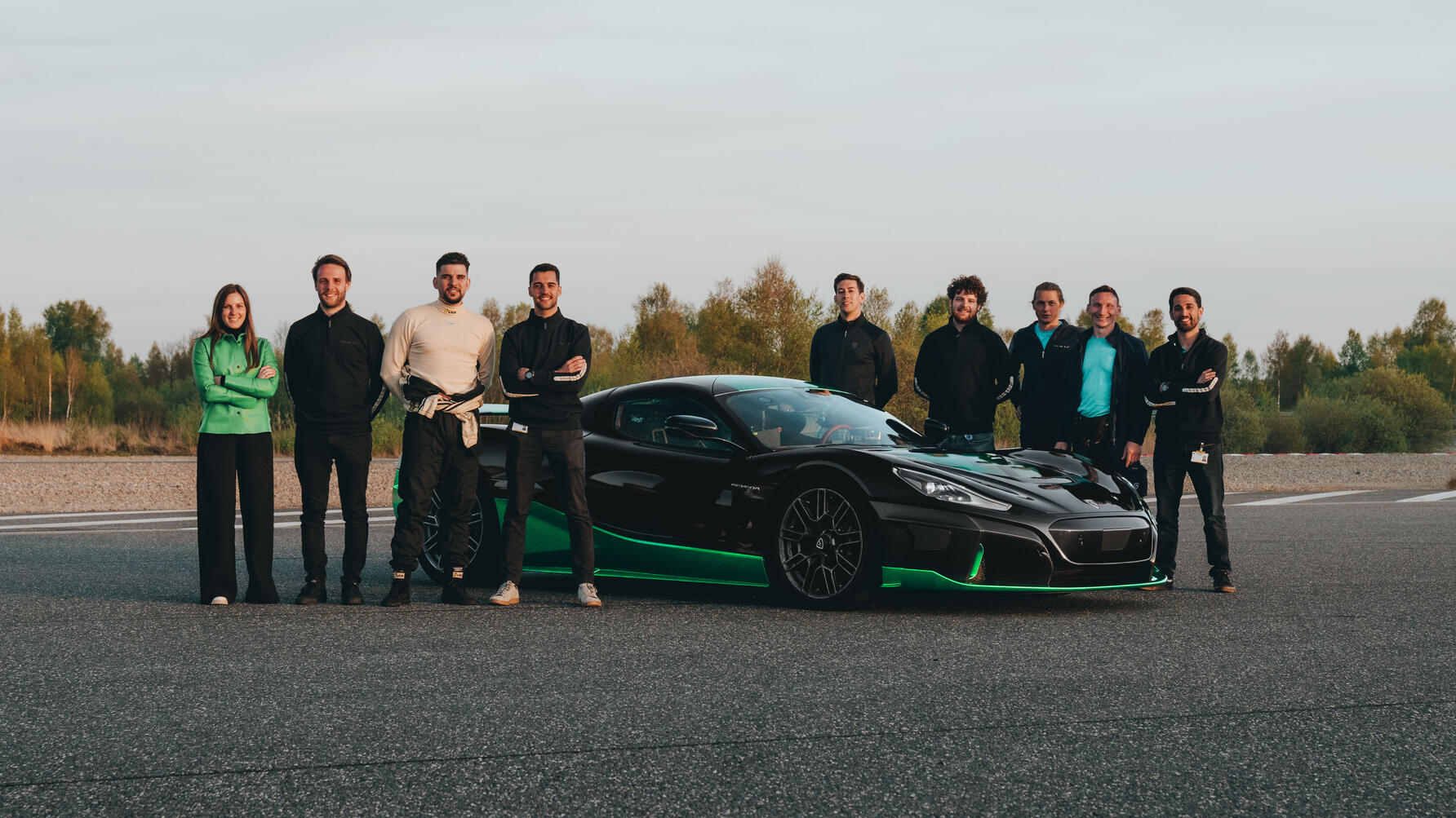 Rimac Nevera speed records 2023
