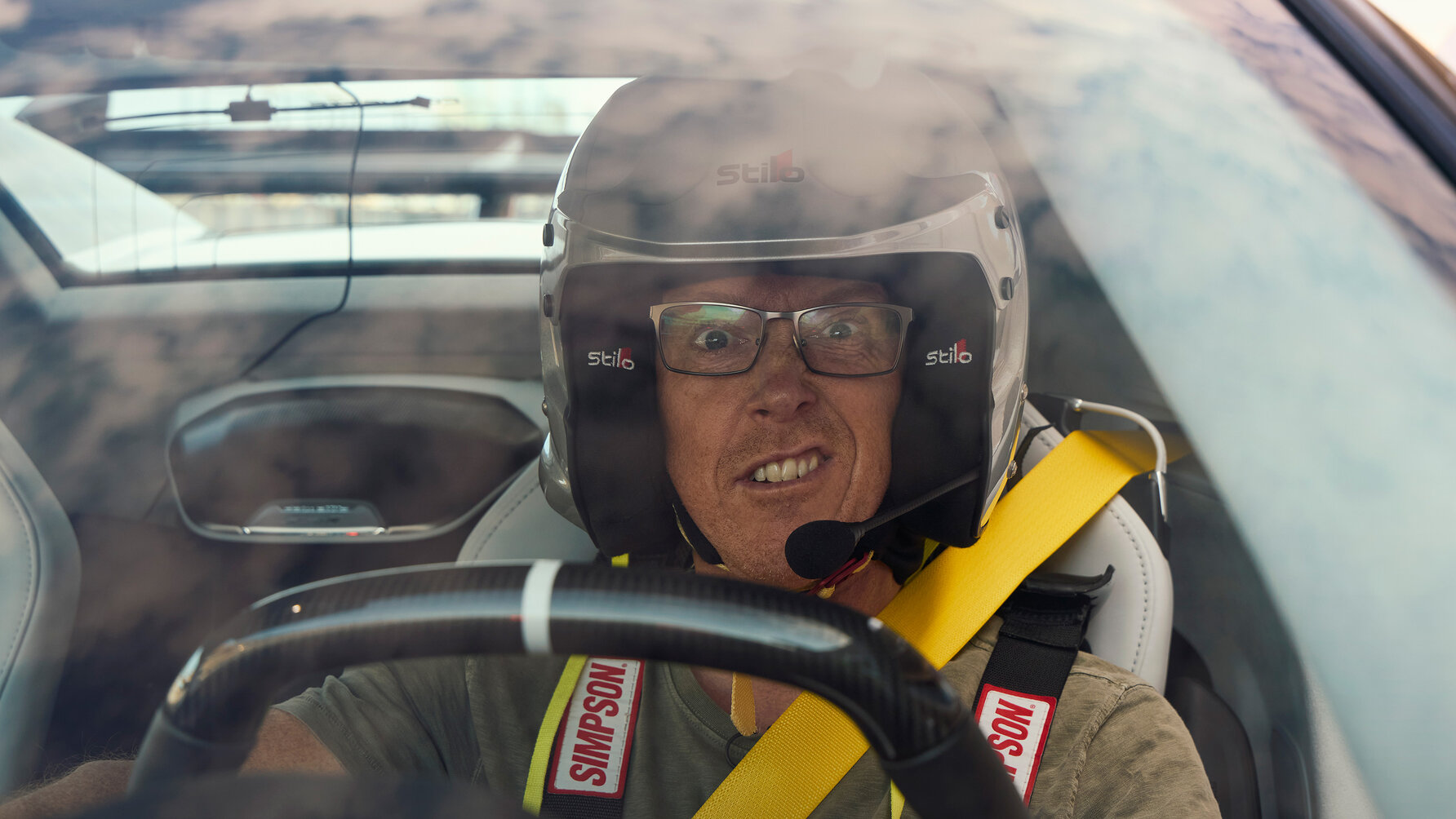 Chevrolet Corvette ZR1 Ollie Marriage driving